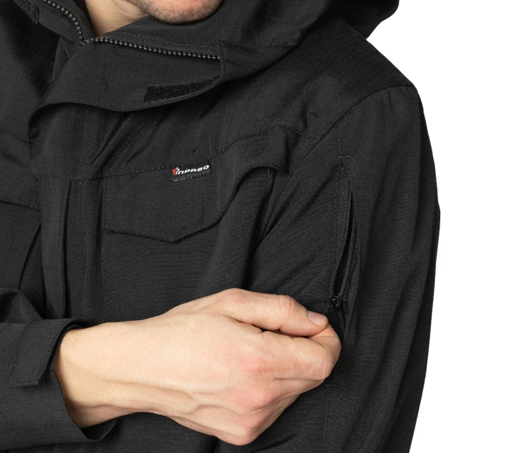 Куртка мужская демисезонная "Камелот" чёрная - фото 8