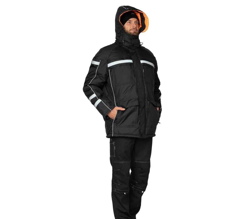 Куртка мужская утеплённая "Аляска Ультра" чёрная - фото 11