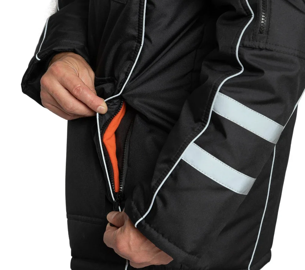 Куртка мужская утеплённая "Аляска Ультра" чёрная - фото 19