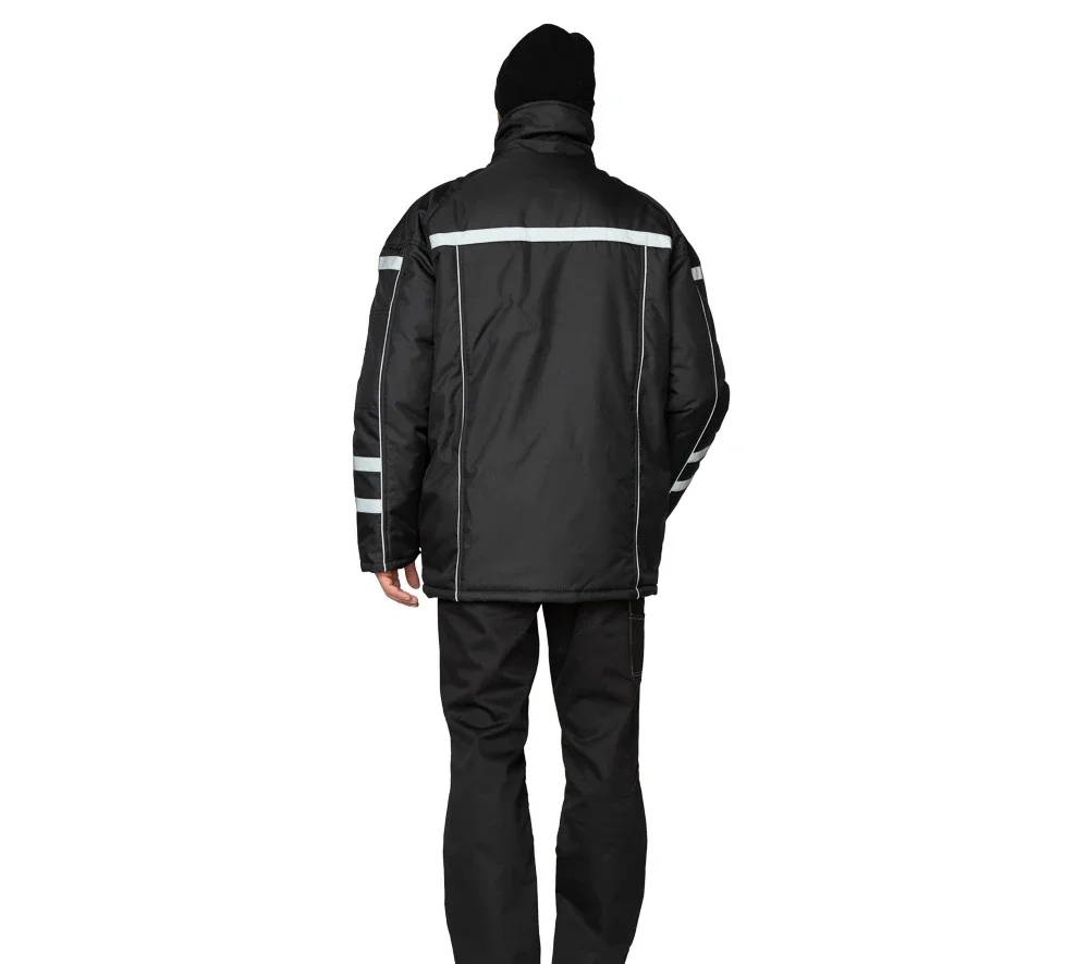 Куртка мужская утеплённая "Аляска Ультра" чёрная - фото 9