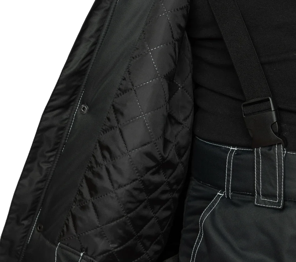 Куртка мужская утеплённая "Викинг" чёрная - фото 10