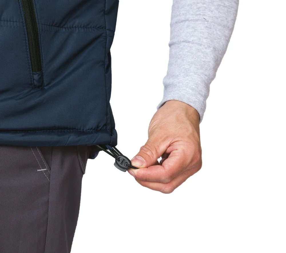 Жилет универсальный утеплённый "Кама" тёмно-синий - фото 8