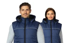 Жилет универсальный утеплённый "Кама" тёмно-синий - фото 9