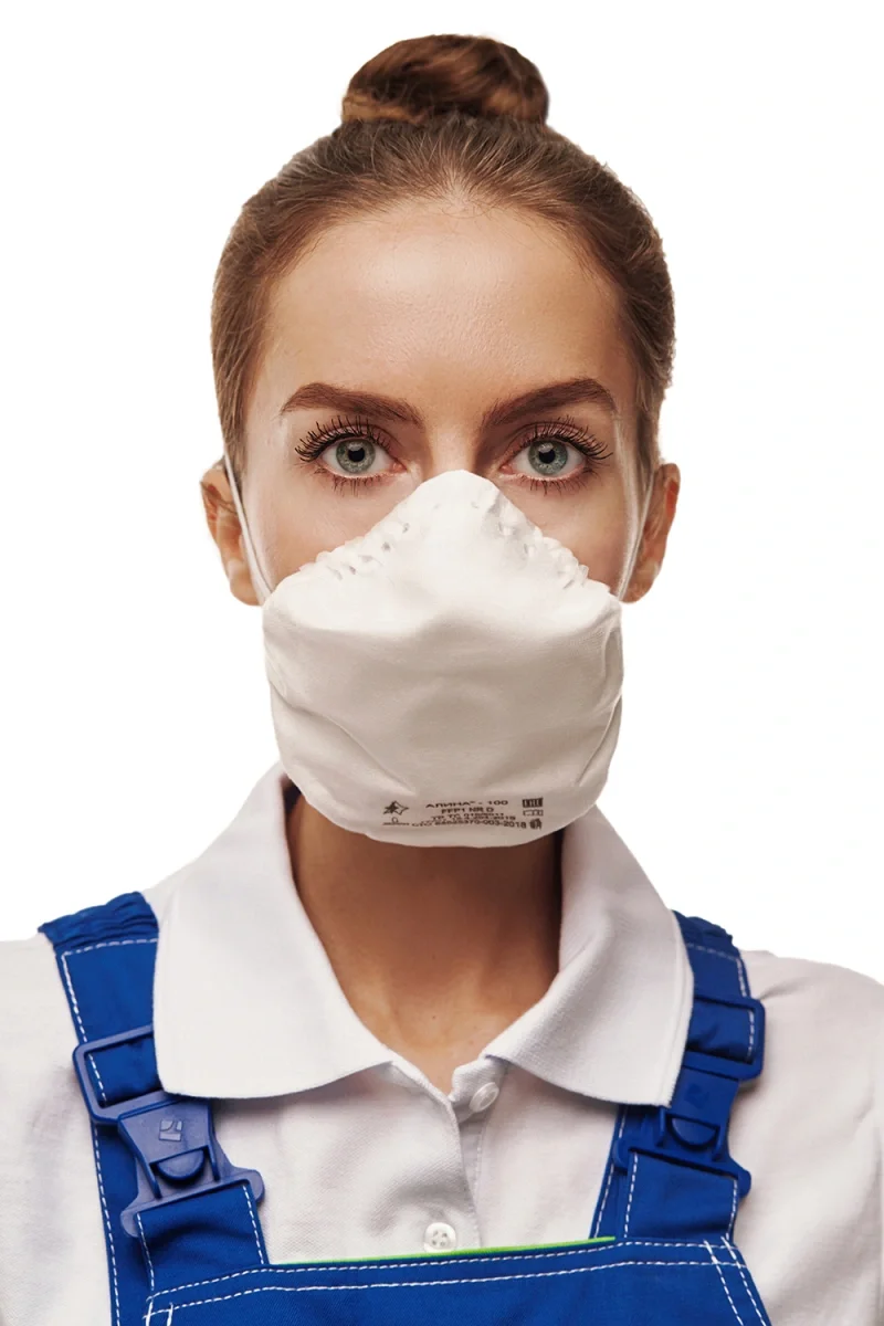 Респиратор АЛИНА-100 (РК) FFP1 NR D (аналог 3М 8101) - фото 1