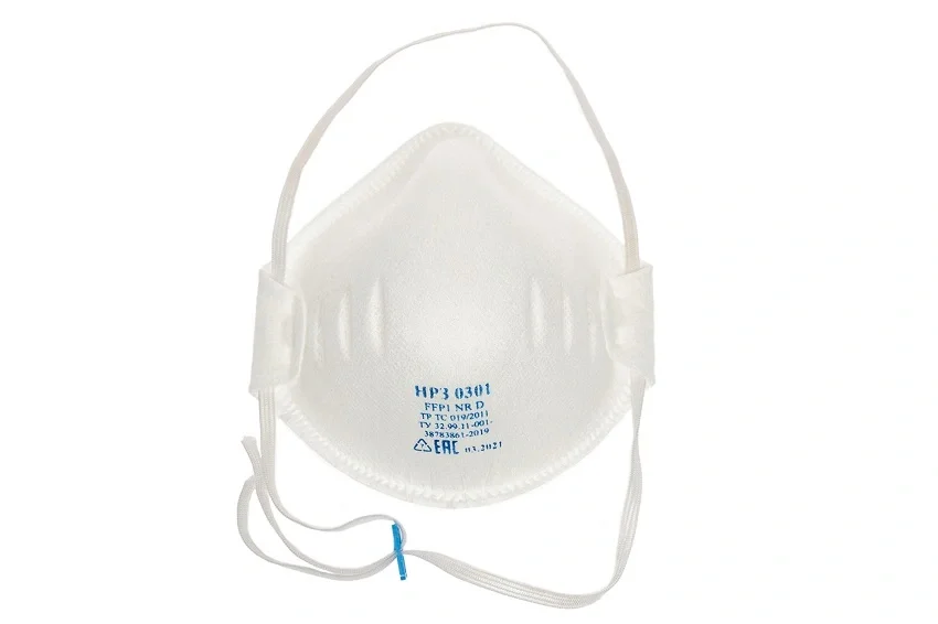 Респиратор полумаска НРЗ-0301 FFP1 NR D (аналог 3М 8101) - фото 1