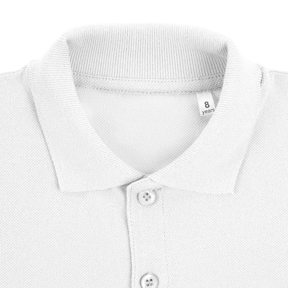 Рубашка поло детская Virma Kids, белая - фото 4