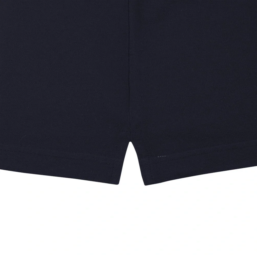 Рубашка поло Heavymill темно-синяя - фото 5