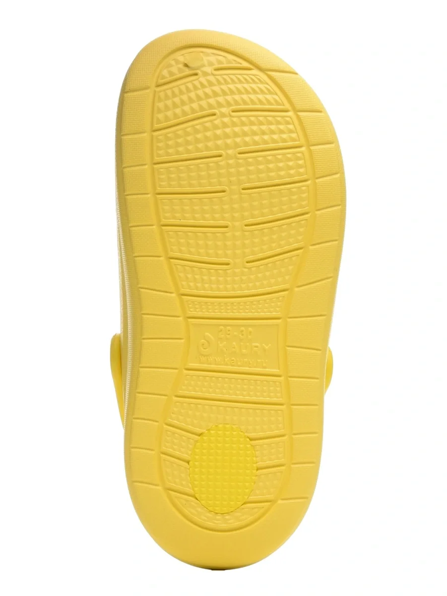 Сабо ЭВА 1341 (KAURY) детские, желтые - фото 5