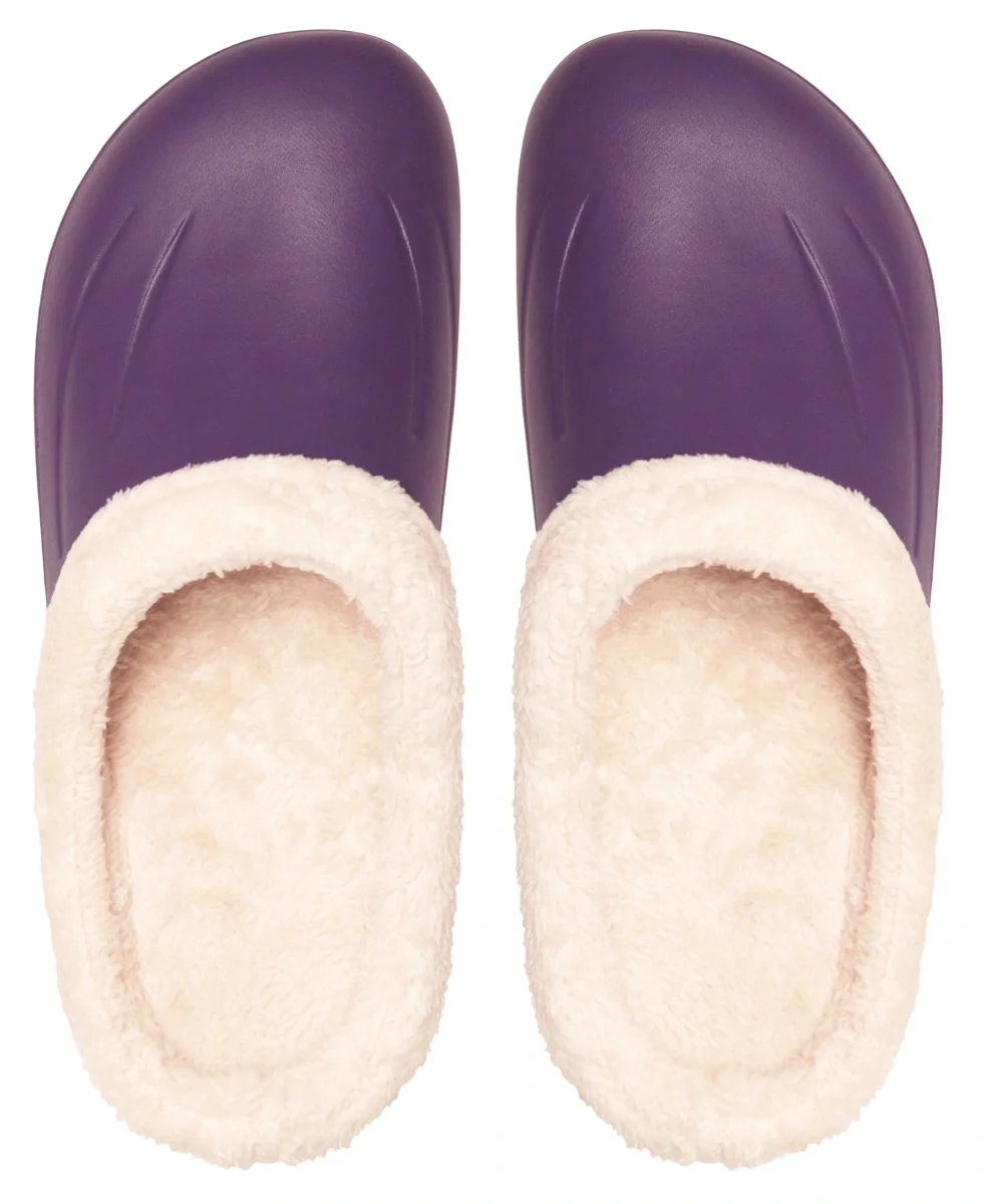 Сабо ЭВА МОНТАНА (ЖАНЕТТ) женские, утепленные (махра), бордовые - фото 3