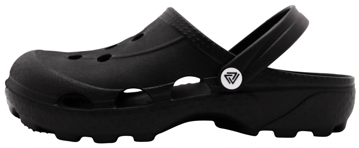 Сабо ЭВА (ЖАНЕТТ) мужские, с ремешком и перфорацией, черные - фото 2