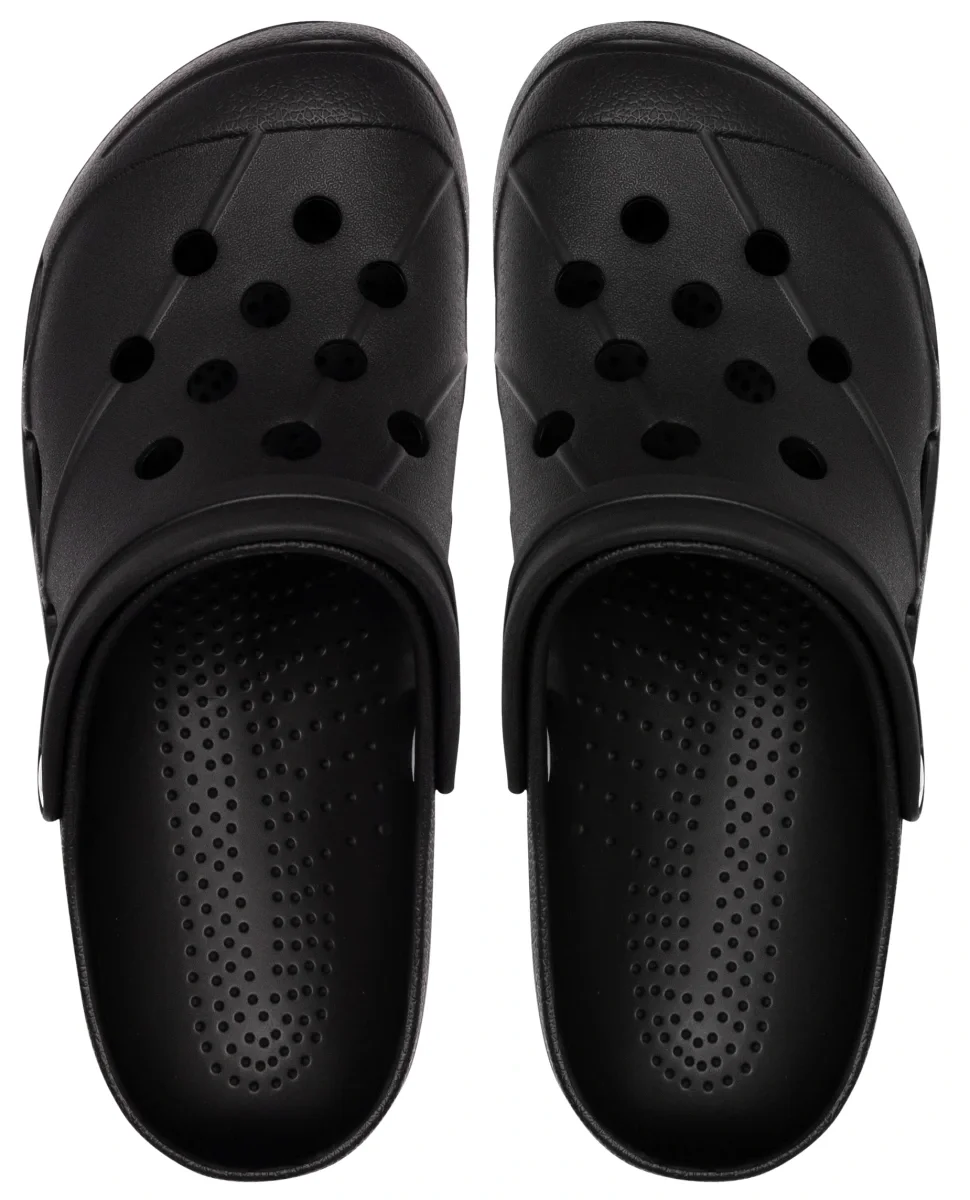 Сабо ЭВА (ЖАНЕТТ) мужские, с ремешком и перфорацией, черные - фото 3