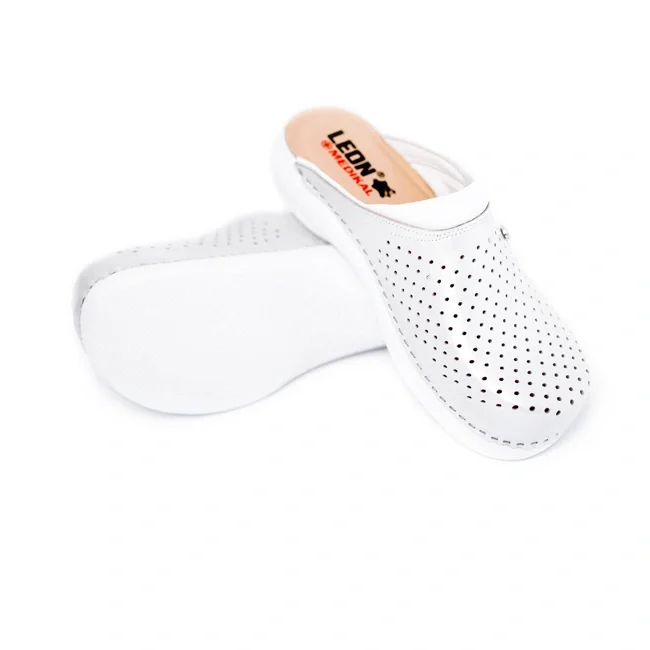 Сабо LEON ортопедические женские MED100P, перламутр - фото 1