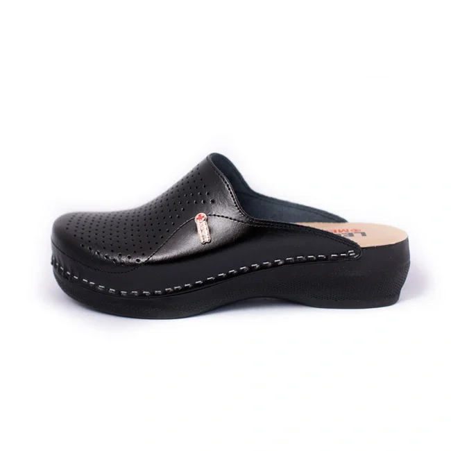 Сабо LEON ортопедические женские MED115B, черные - фото 1