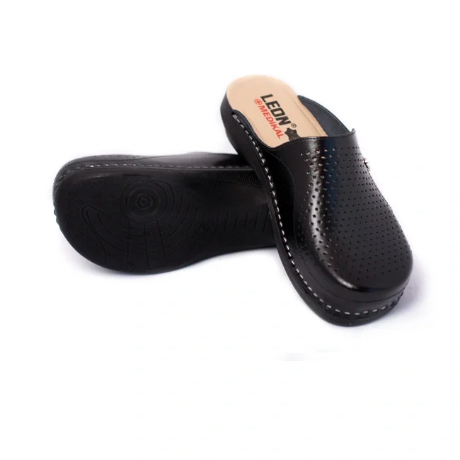 Сабо LEON ортопедические женские MED115B, черные - фото 2