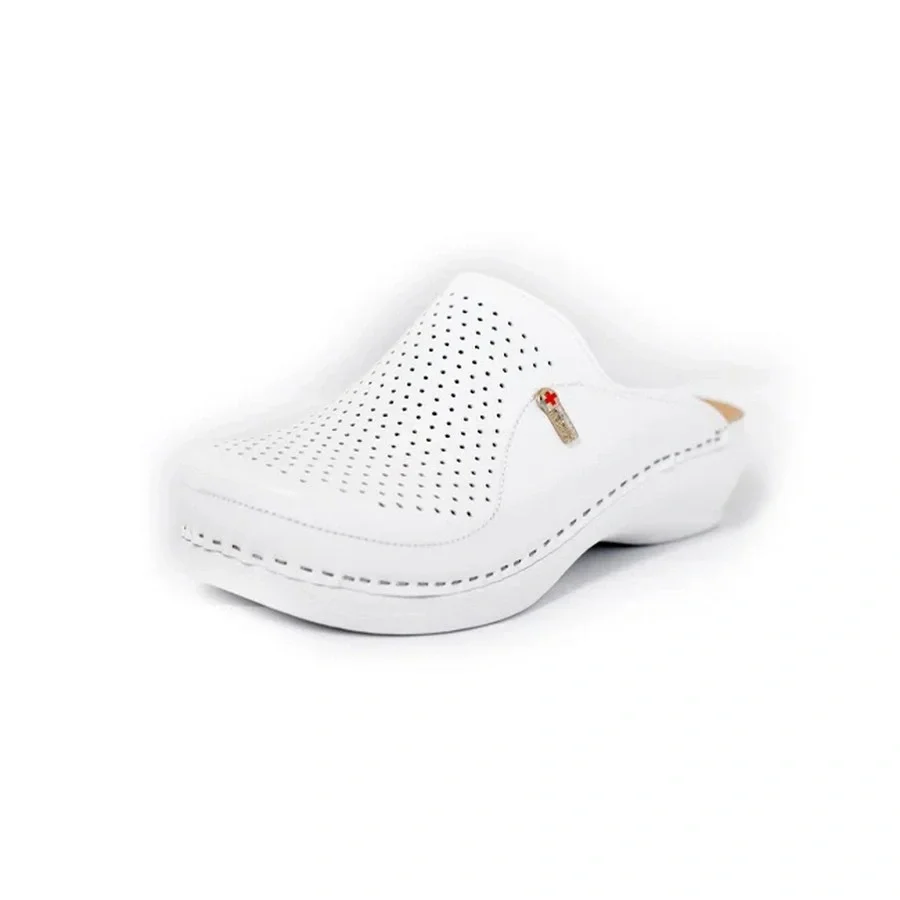 Сабо LEON ортопедические женские MED115W , белый - фото 2