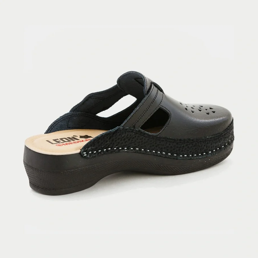 Сабо LEON ортопедические женские MED156B, черные - фото 3