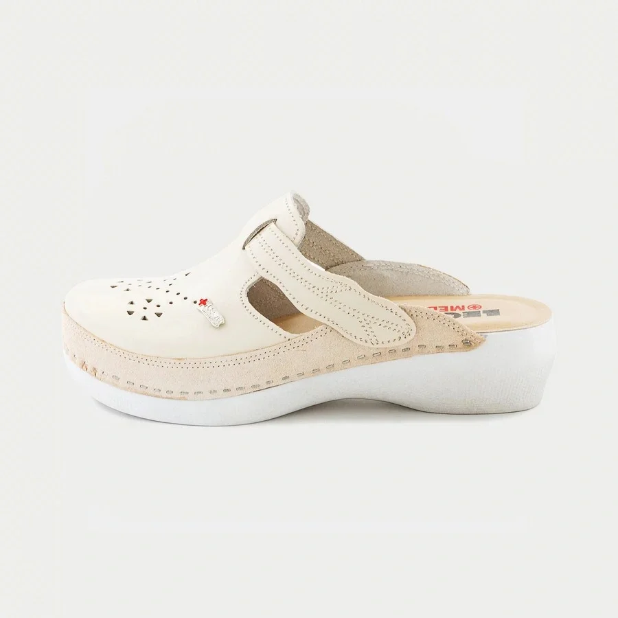 Сабо LEON ортопедические женские MED156BE , бежевый - фото 1