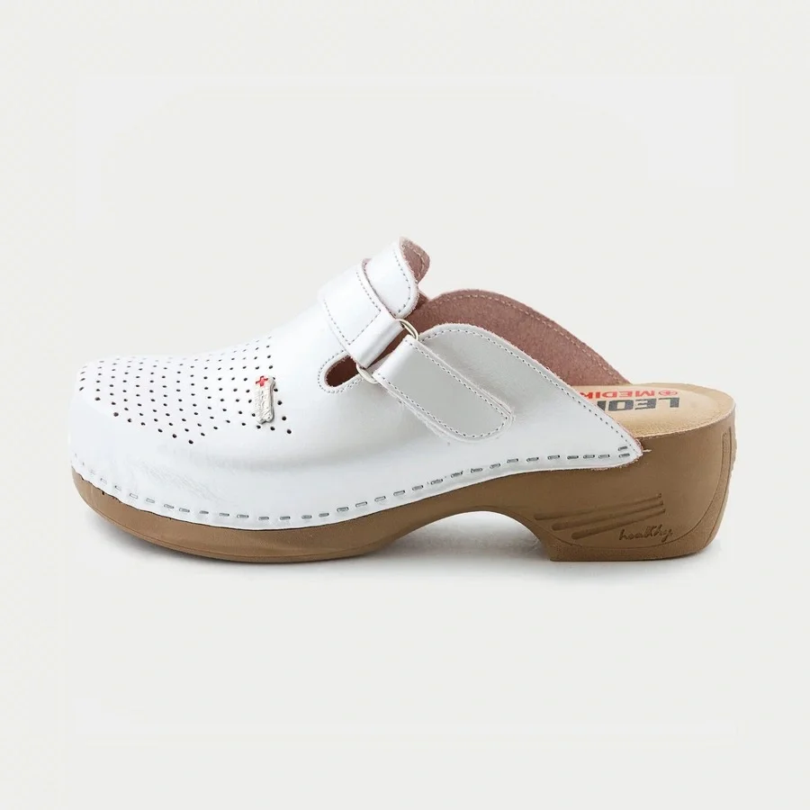 Сабо LEON ортопедические женские MED159P, перламутр - фото 1