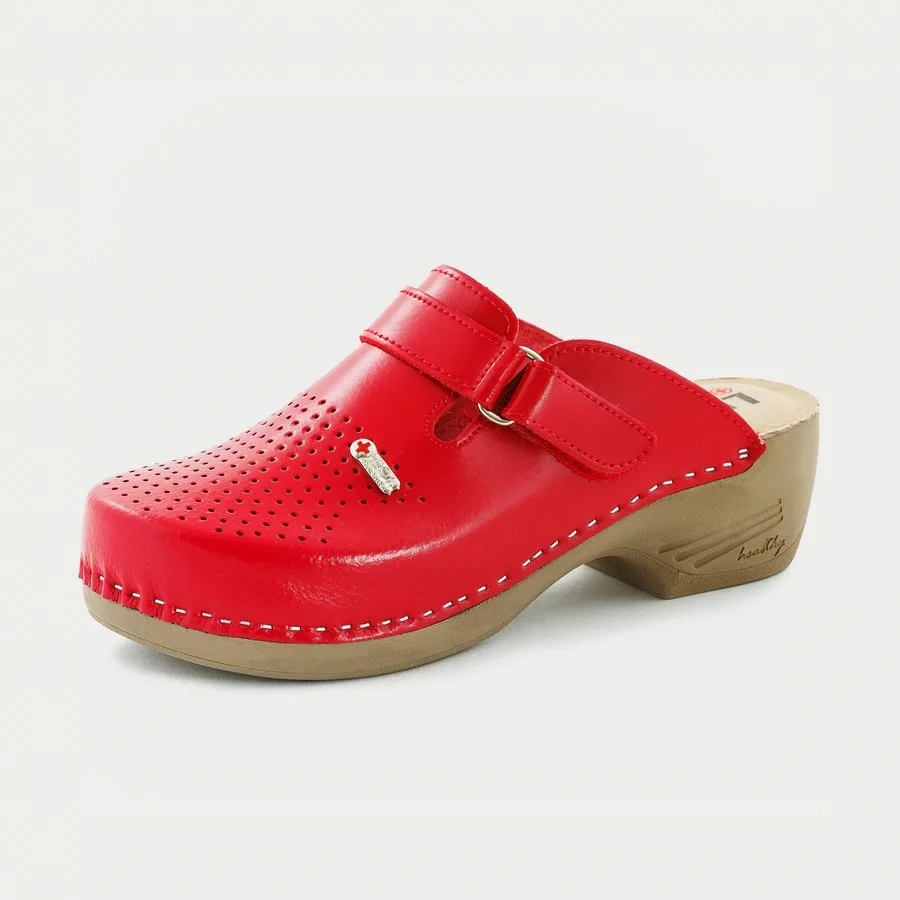 Сабо LEON ортопедические женские MED159R, красный - фото 2