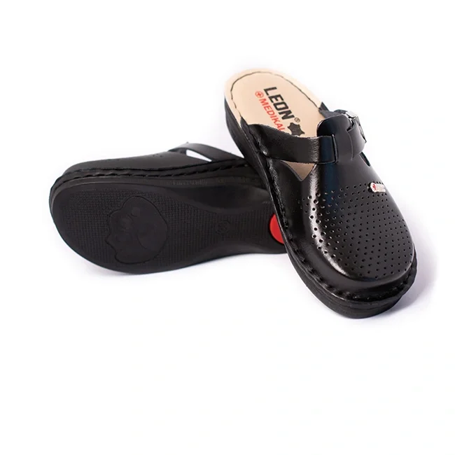 Сабо LEON ортопедические женские MED260B, чёрный - фото 2
