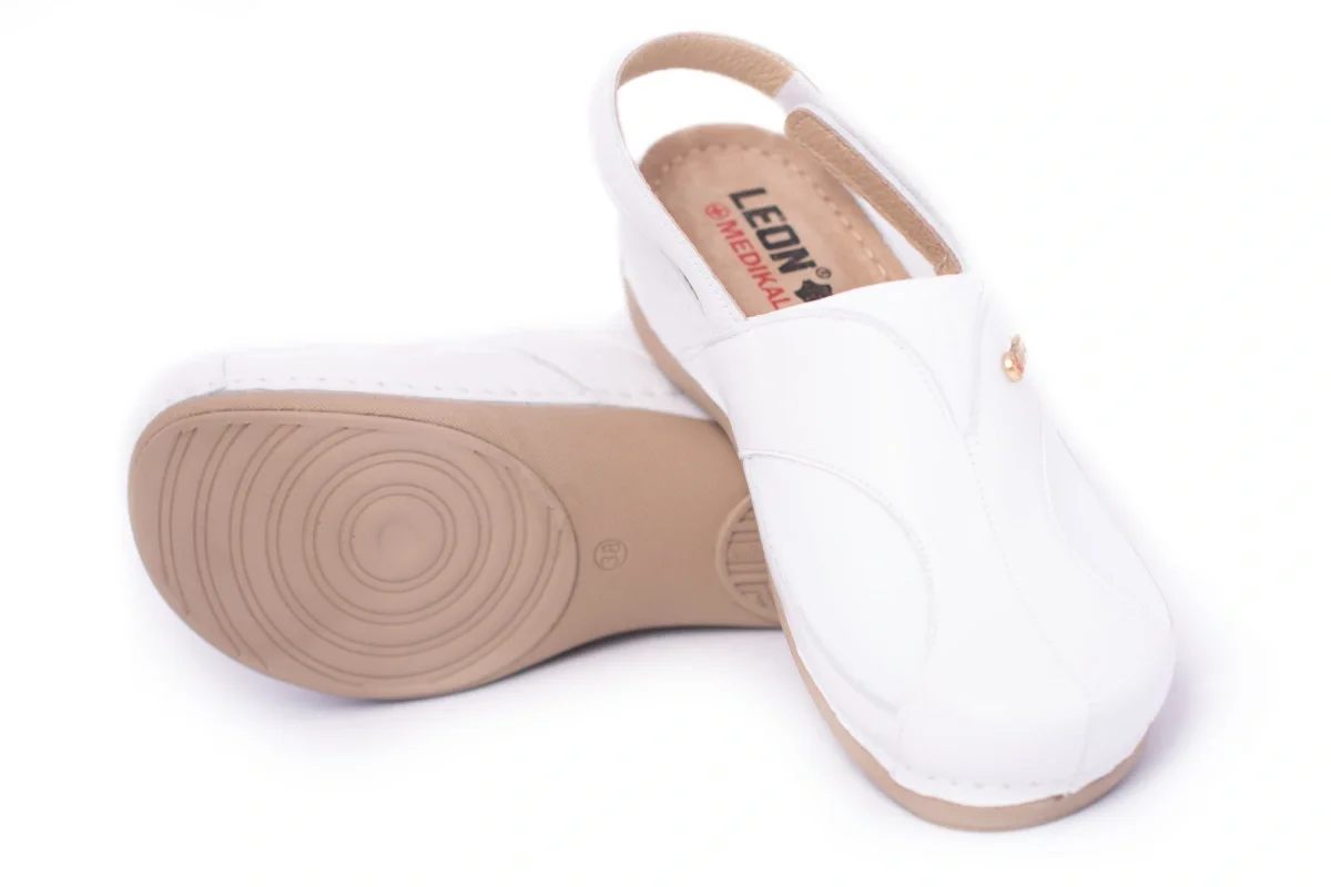 Сабо LEON ортопедические женские MED913W, белый - фото 10