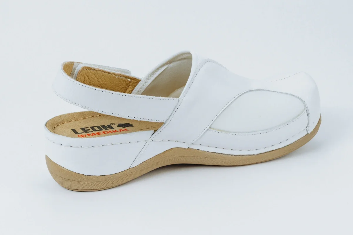 Сабо LEON ортопедические женские MED913W, белый - фото 3