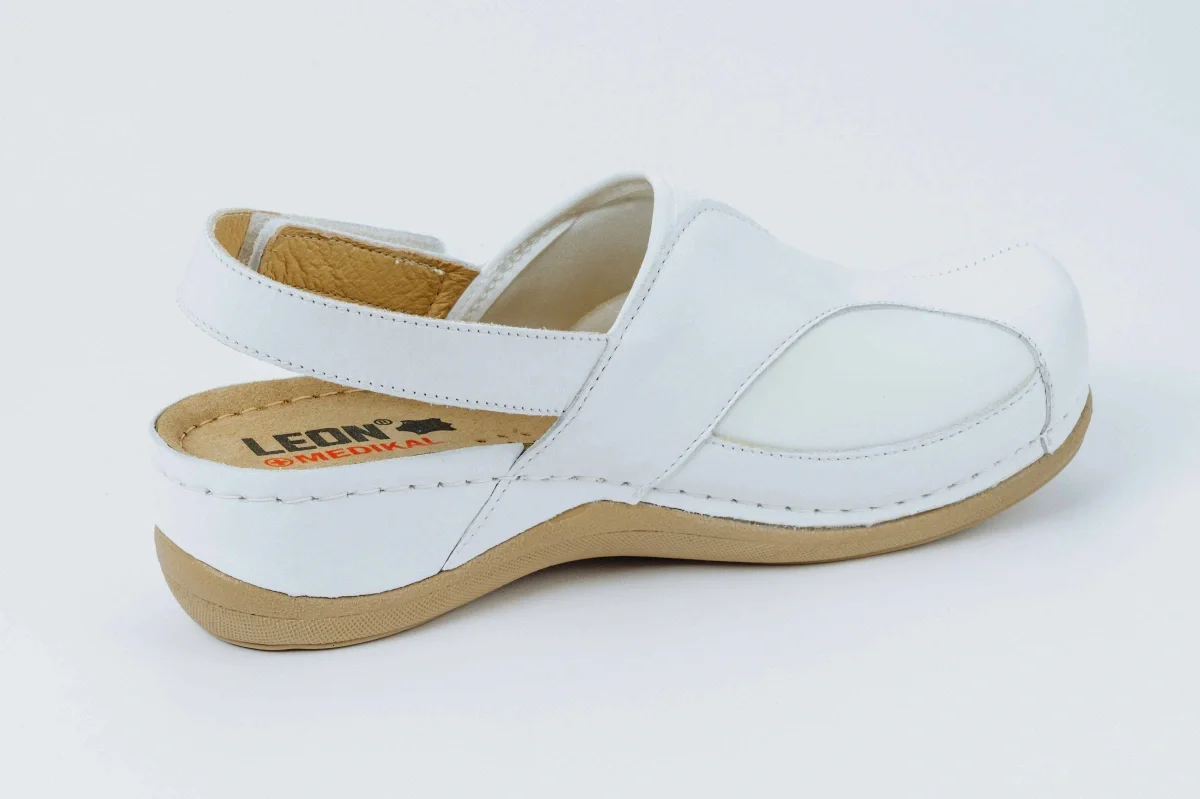 Сабо LEON ортопедические женские MED913W, белый - фото 5