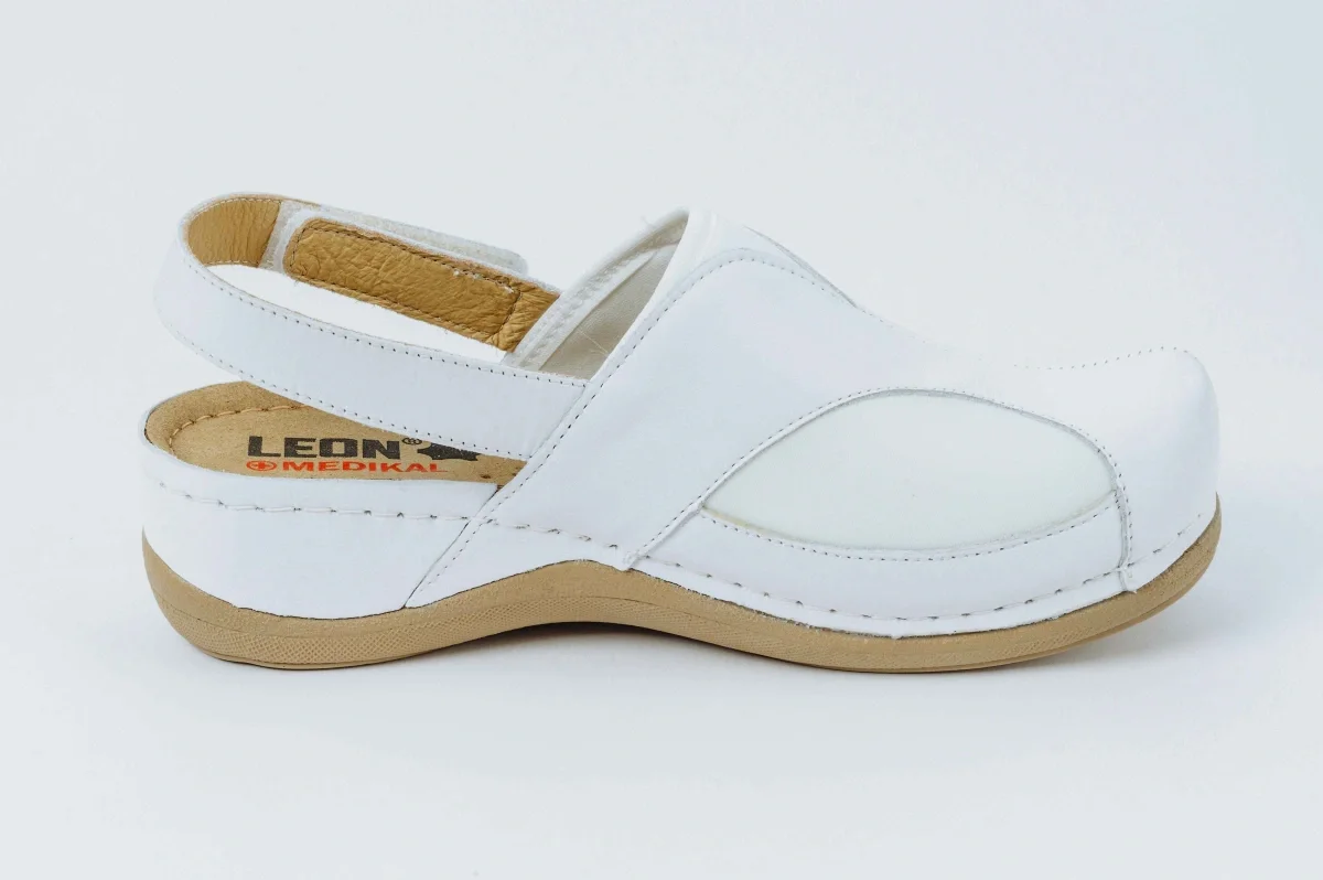 Сабо LEON ортопедические женские MED913W, белый - фото 6