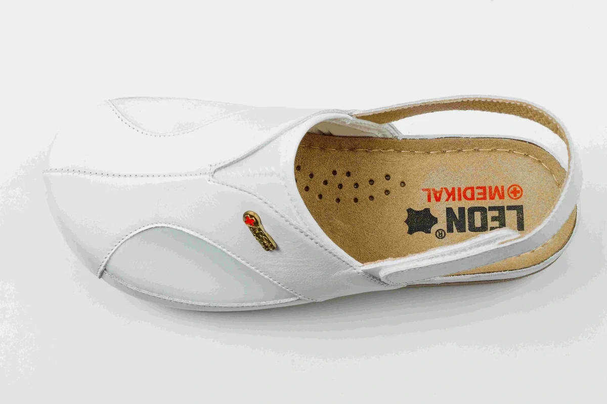 Сабо LEON ортопедические женские MED913W, белый - фото 9