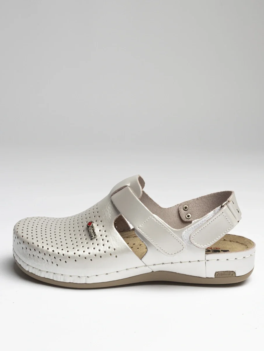 Сабо LEON ортопедические женские MED951P, перламутр - фото 1