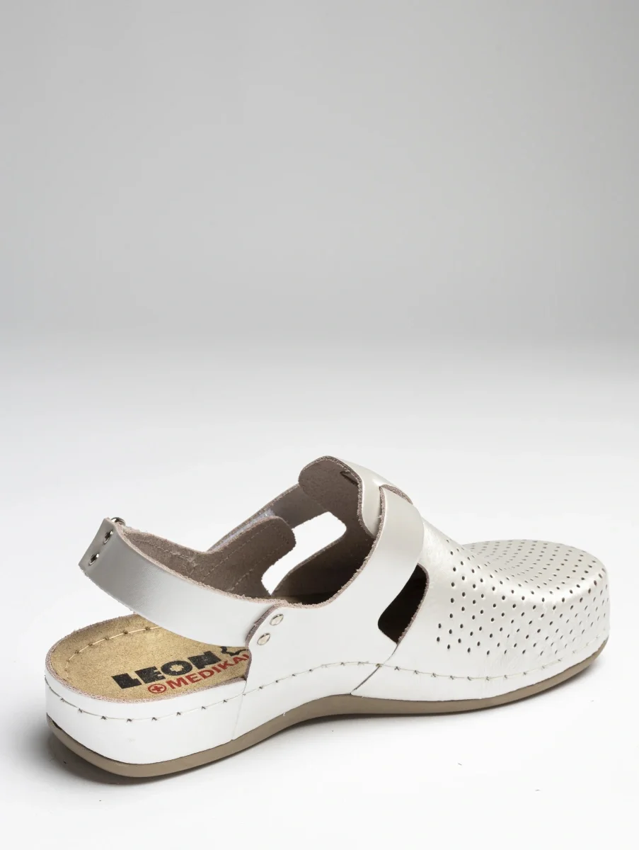 Сабо LEON ортопедические женские MED951P, перламутр - фото 5