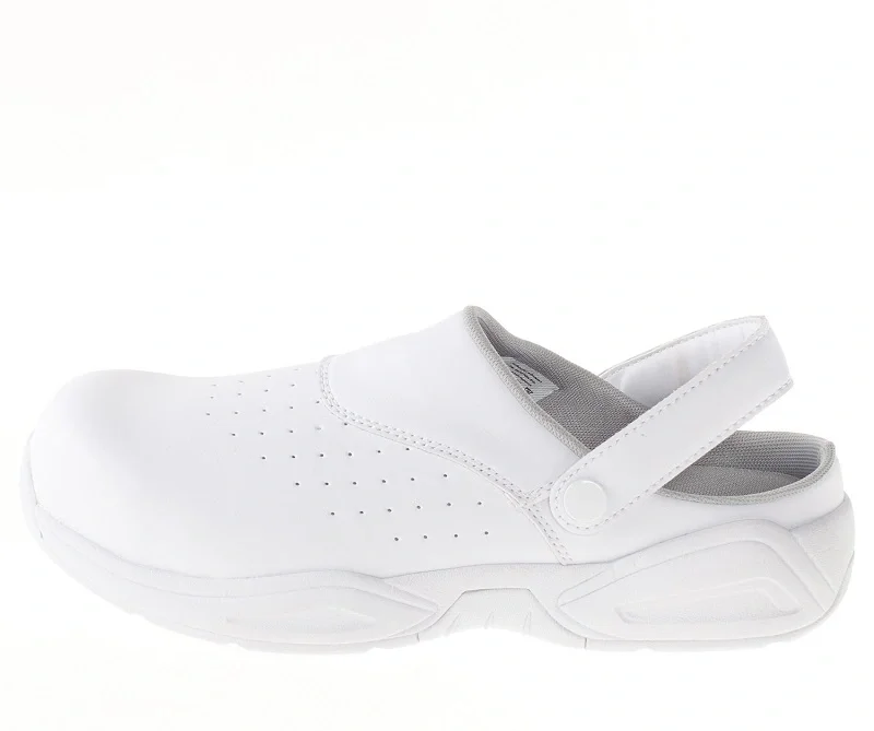 Сабо White GRIP PROTECTION c ПП, белые - фото 2