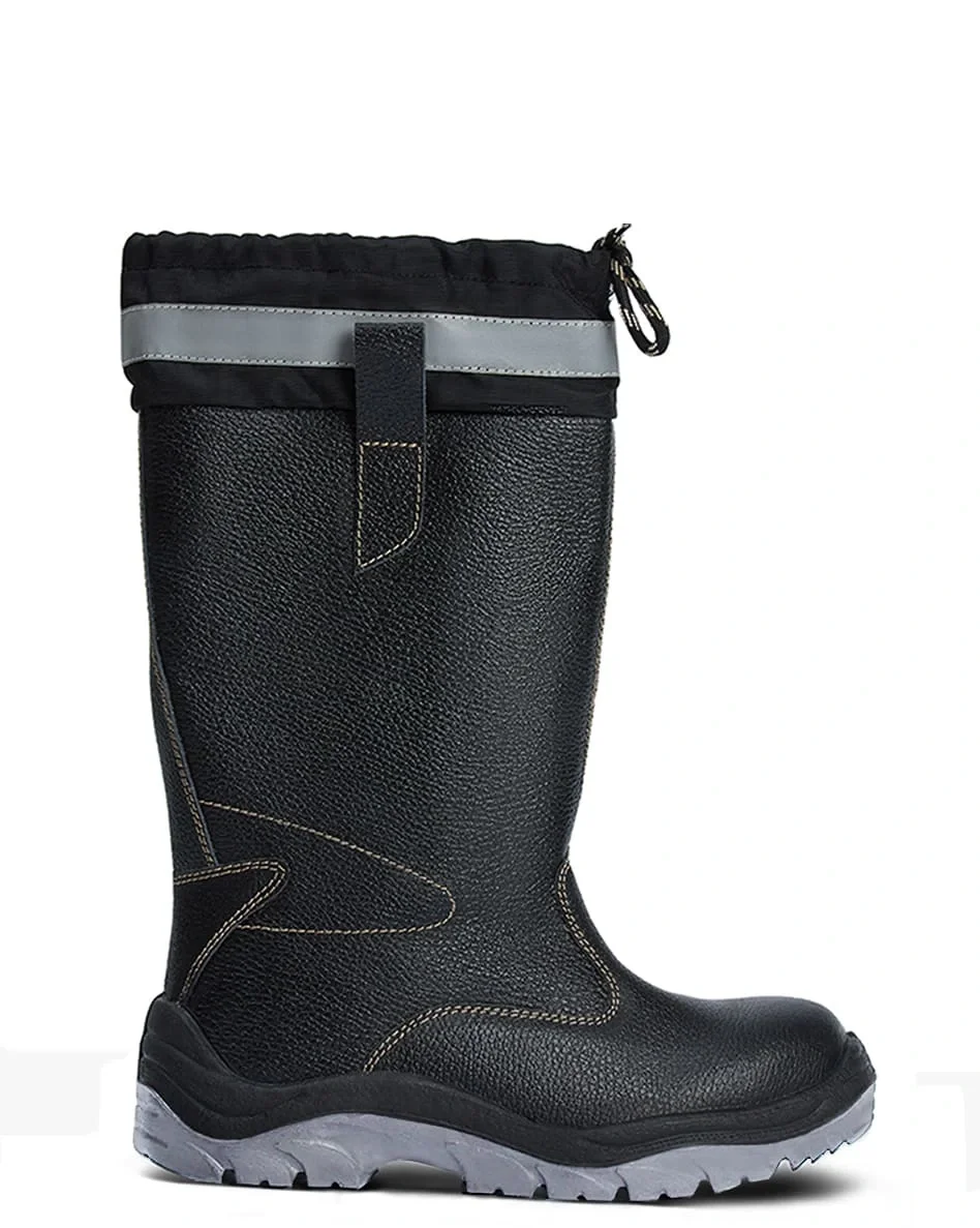 Сапоги кожаные ДОКА ПУ/ТПУ, манжета - фото 4