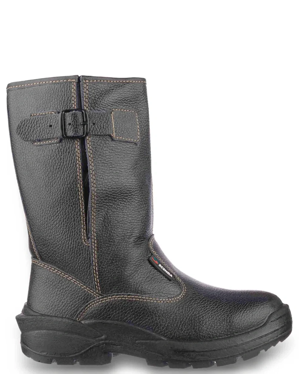 Сапоги рабочие "Стикс" ПУ, натуральная кожа - фото 2