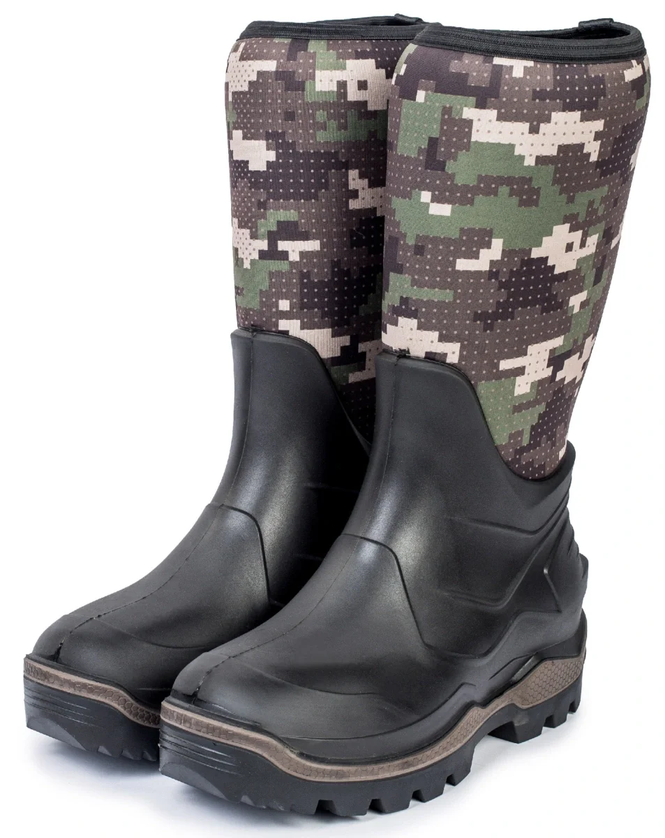 Сапоги ПУ/Нитрил С970 HARWELD SCOUT (ТЗРО) мужские, утепленные, коричневые (-35°С) - фото 1