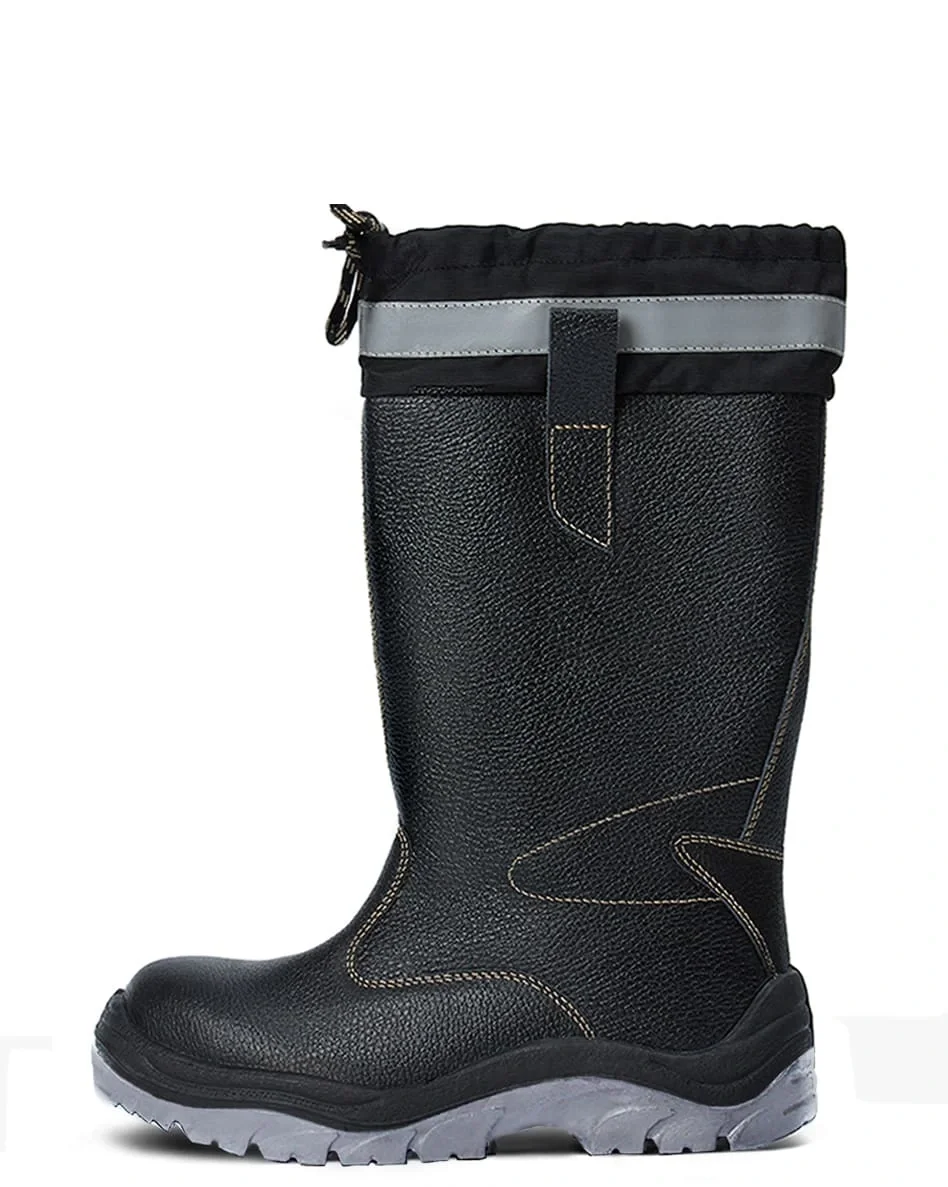 Сапоги кожаные ДОКА ПУ/ТПУ, манжета, металлический подносок - фото 5