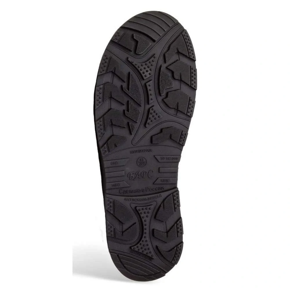Сапоги кожаные сварщика Н8СМ (БАРС) утепленные, комп. подносок, кевл. стелька - фото 5