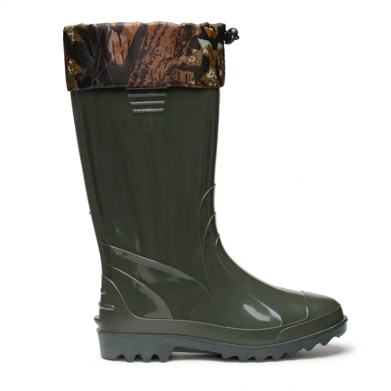 Сапоги ПВХ модель 171 (ДЮНА) мужские, с надставкой, оливковые - фото 6