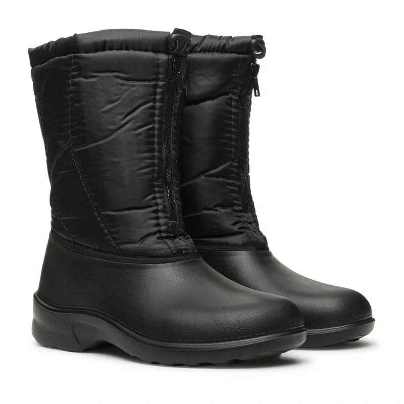 Сапоги ЭВА модель 321 (ДЮНА) женские, утепленные черные - фото 1