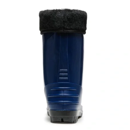Сапоги ПВХ модель 260У (ДЮНА) женские, утепленные, синие - фото 4