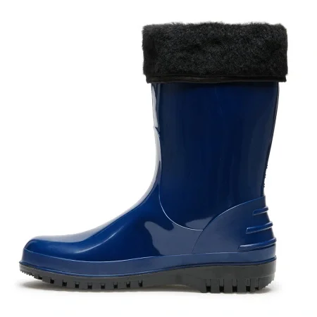 Сапоги ПВХ модель 260У (ДЮНА) женские, утепленные, синие - фото 5