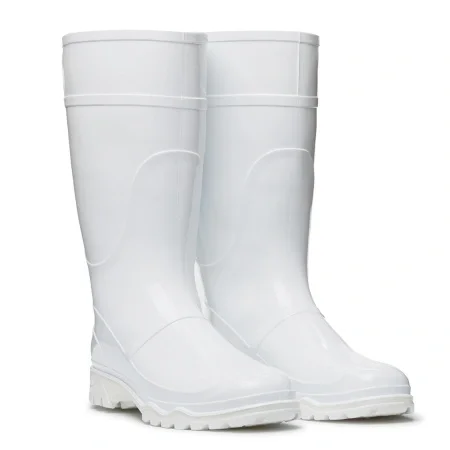 Сапоги ПВХ модель 370Б (ДЮНА) женские, белые - фото 1