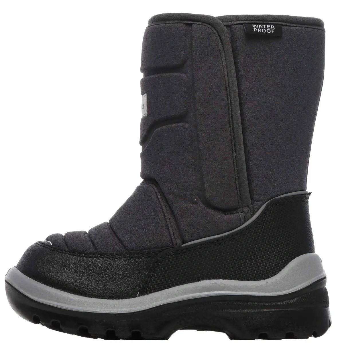 Сапожки ПУ ЛАМА 653 (KAURY) детские, утепленные, серые - фото 2