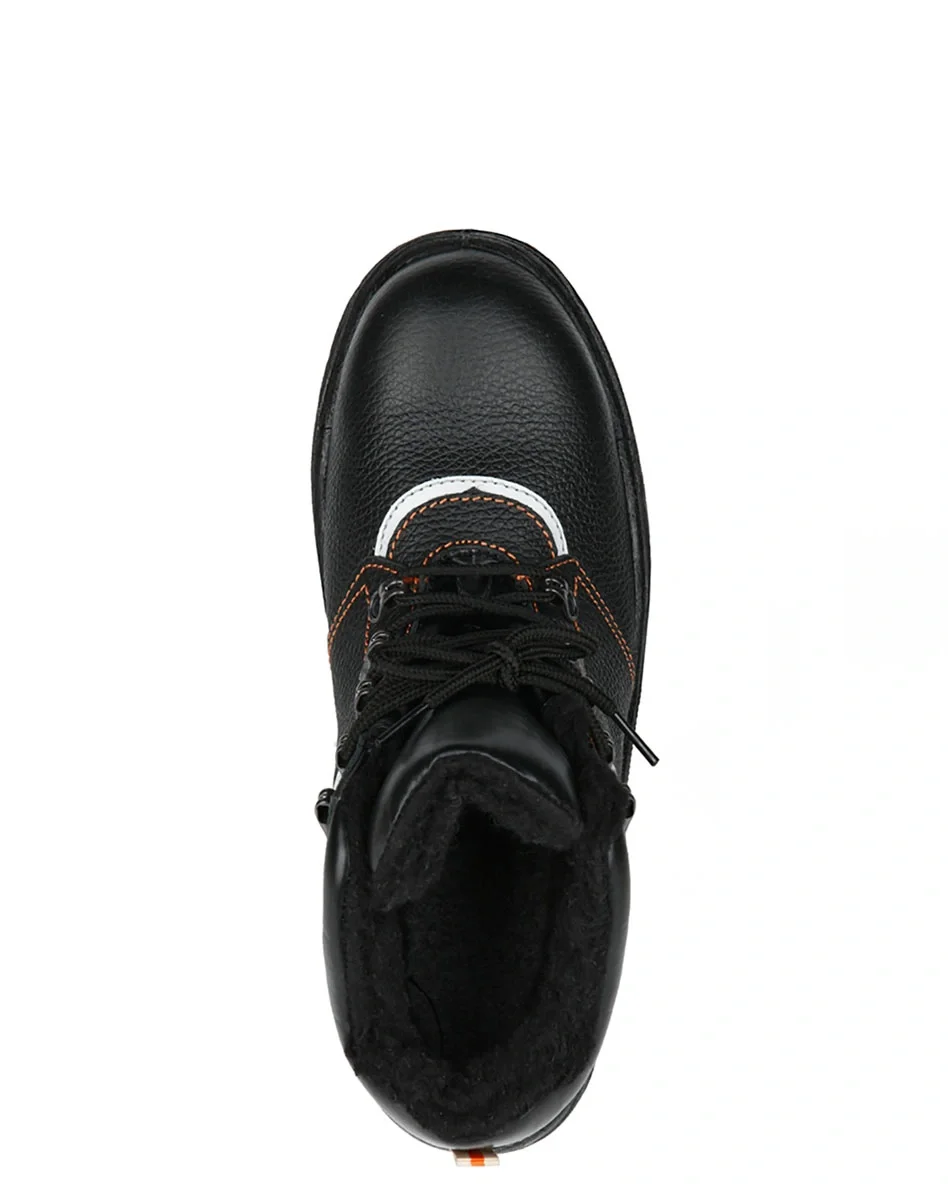 Ботинки кожаные утепленные РЕСУРС ПУ/ТПУ, композитный подносок - фото 8