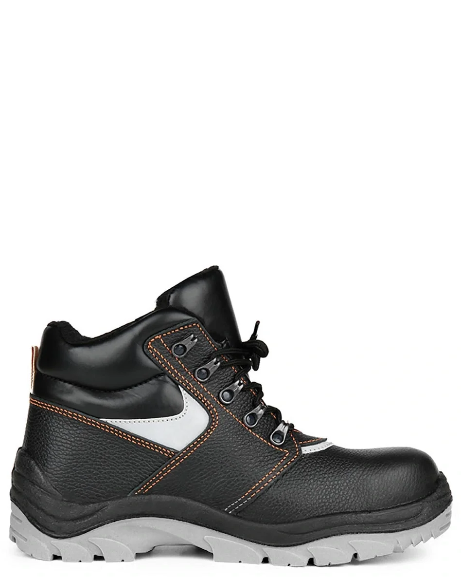 Ботинки кожаные утепленные РЕСУРС ПУ/ТПУ, металлический подносок - фото 3