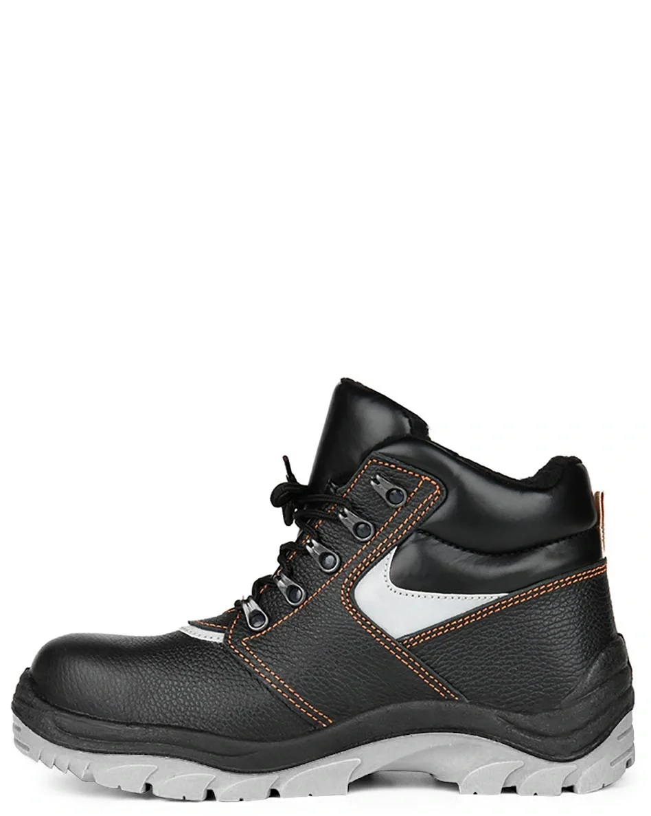 Ботинки кожаные утепленные РЕСУРС ПУ/ТПУ, металлический подносок - фото 4