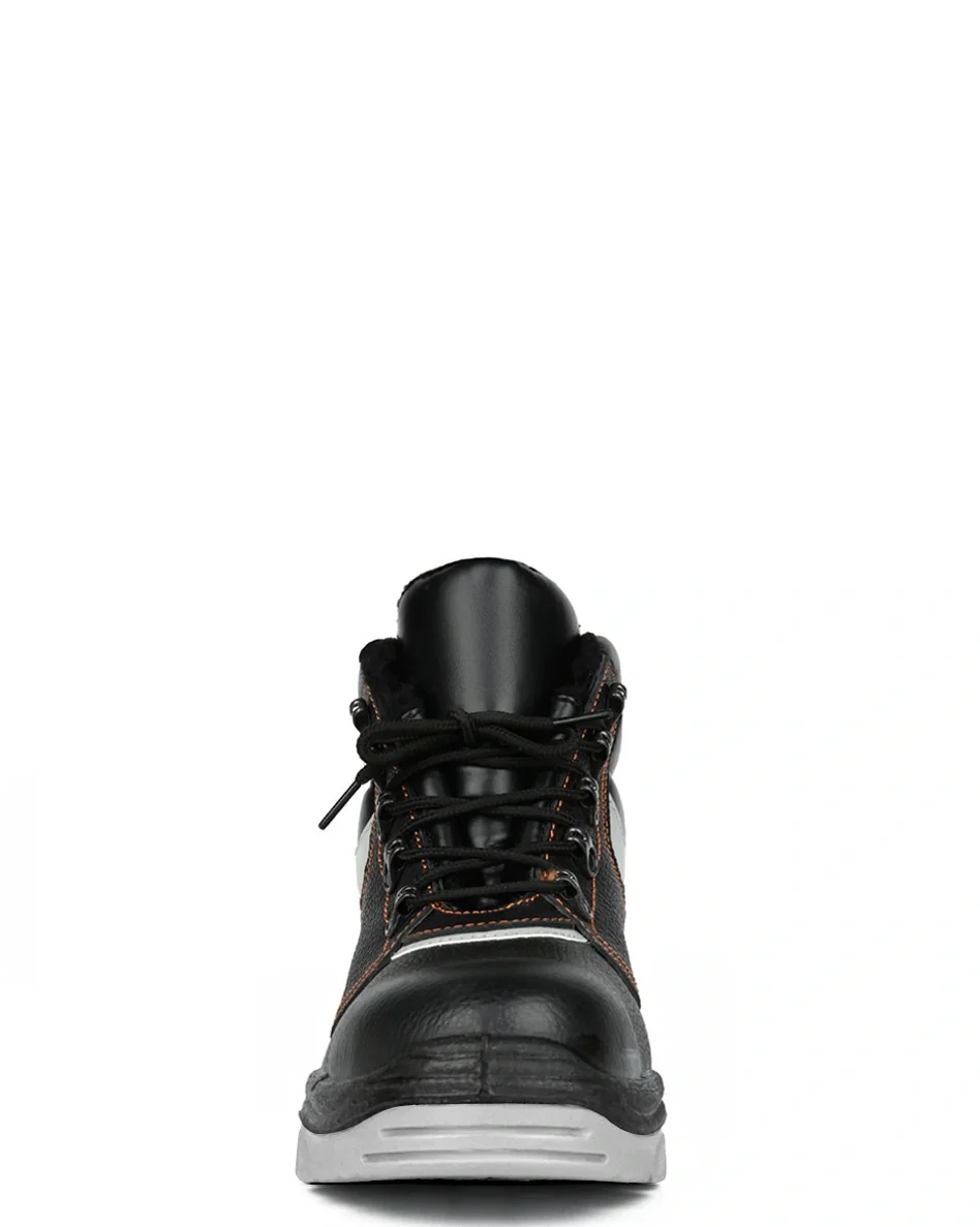 Ботинки кожаные утепленные РЕСУРС ПУ/ТПУ, металлический подносок, антипрокольная стелька - фото 6