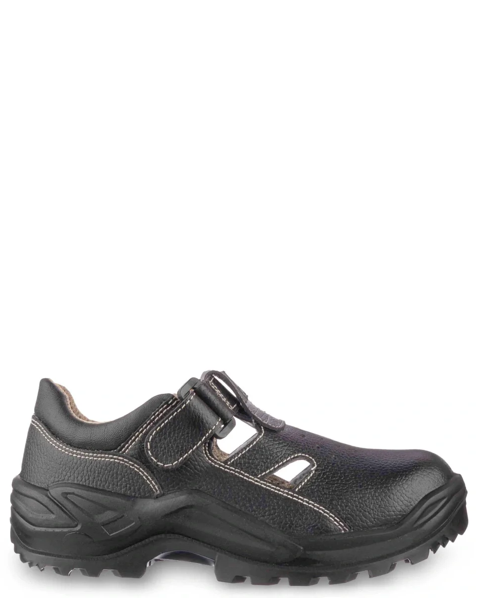 Полуботинки кожаные с перфорацией СТИКС ПУ, металлический подносок - фото 2