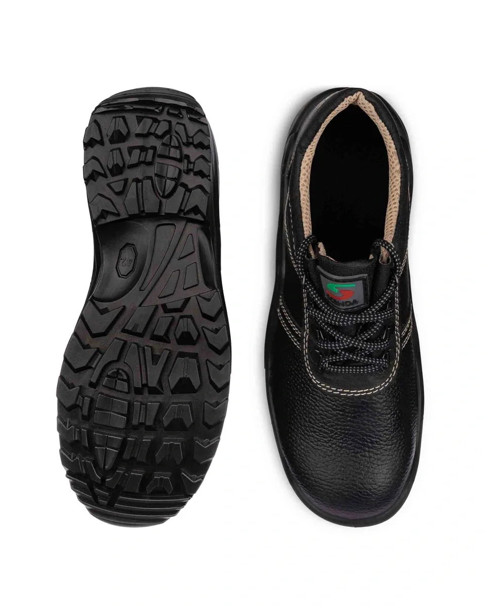 Полуботинки кожаные СТИКС ПУ, металлический подносок - фото 5