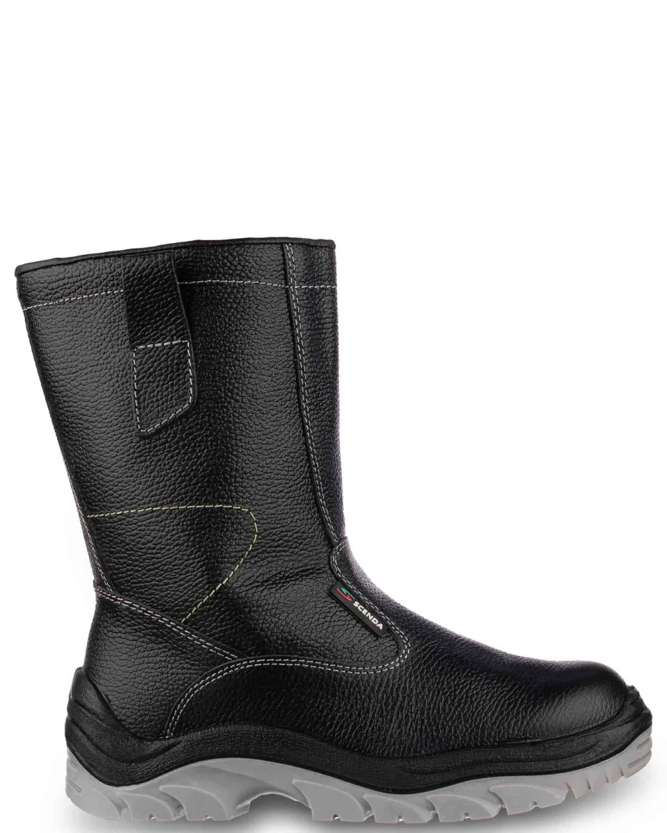 Сапоги рабочие "Неон" ПУ/ТПУ, композитный подносок, натуральная кожа - фото 2